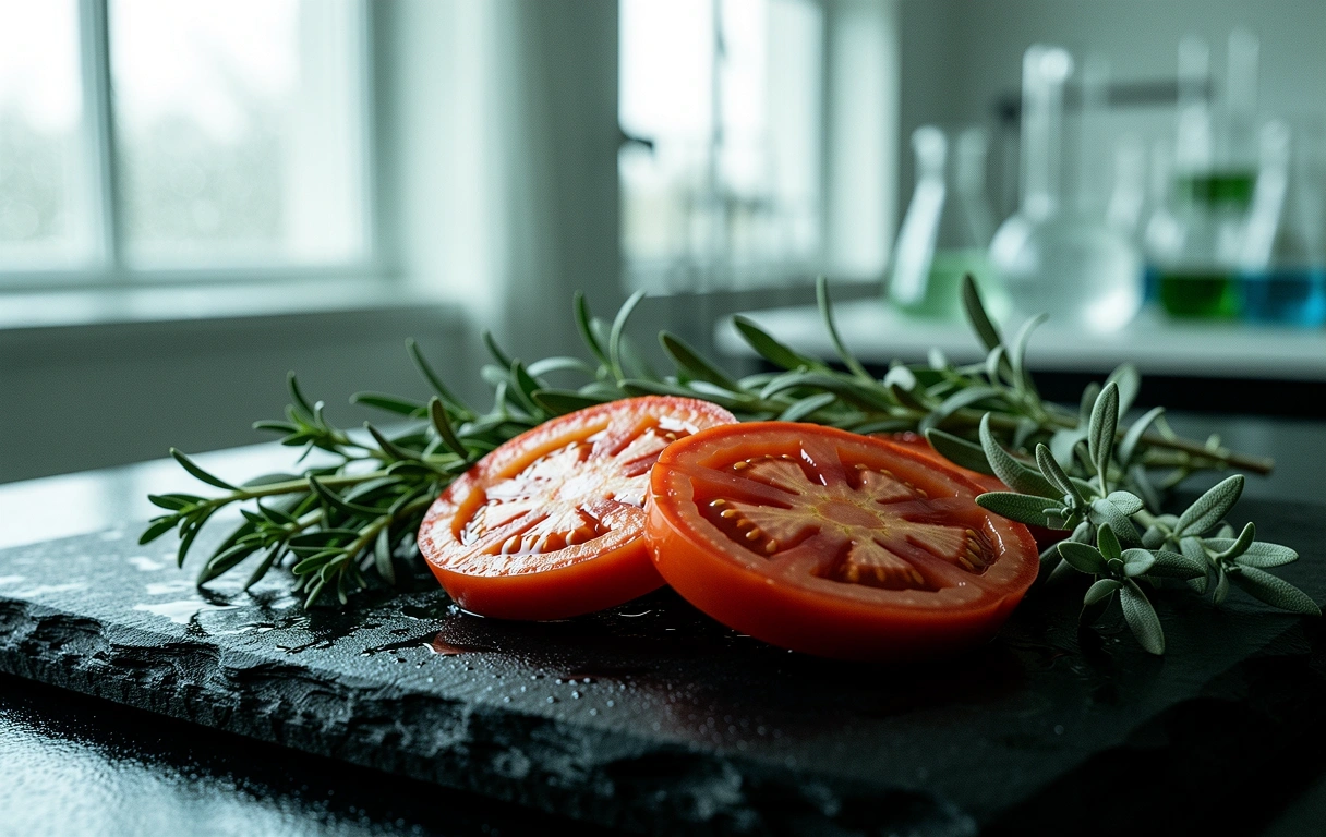 Frische Zutaten im Detail